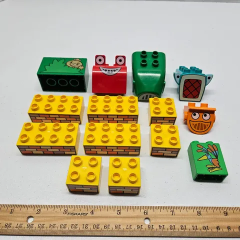 Lego DUPLO BOB THE BUILDER Replacement Pieces Lot - Bricks Dizzy Muck Spud Bird