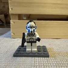 LEGO Star Wars Clone Wars 501st Clone Trooper Pilot Minifigure, See Description 