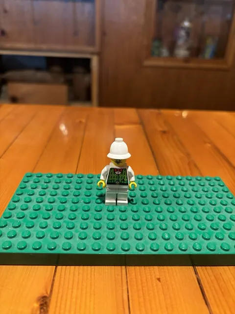 LEGO Dr. Charles Lightning Dr. Kilroy Figure With Hat