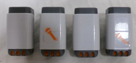 LEGO Mindstorms NXT Electric Sound Sensor Lot of 4 Untested Parts