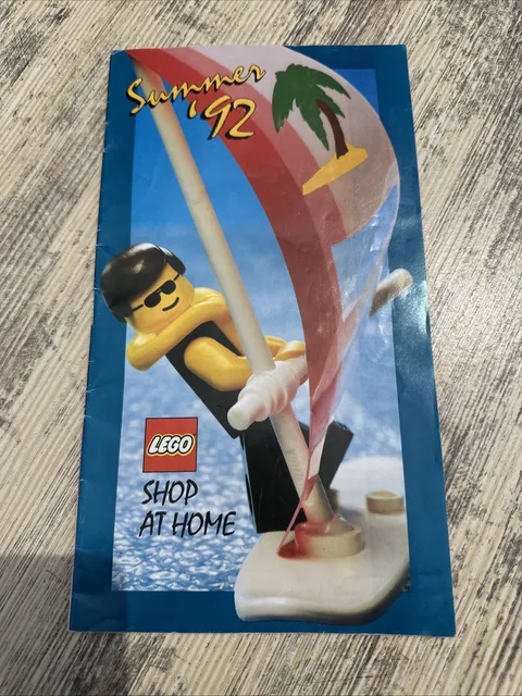 ⭐Lego Shop At Home Summer 1992 Magazine Catalog⭐