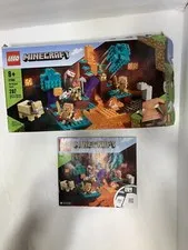 Lego Minecraft 21168 Box And Manual Only