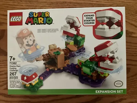 LEGO Super Mario: Piranha Plant Puzzling Challenge Expansion Set (71382) New!