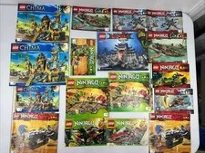 LEGO Instructions Directions Manuals Lot - Ninjago & Chima