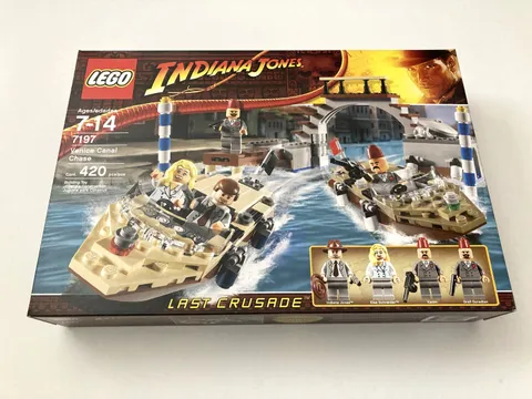 Lego Indiana Jones 7197 Venice Canal Chase NISB