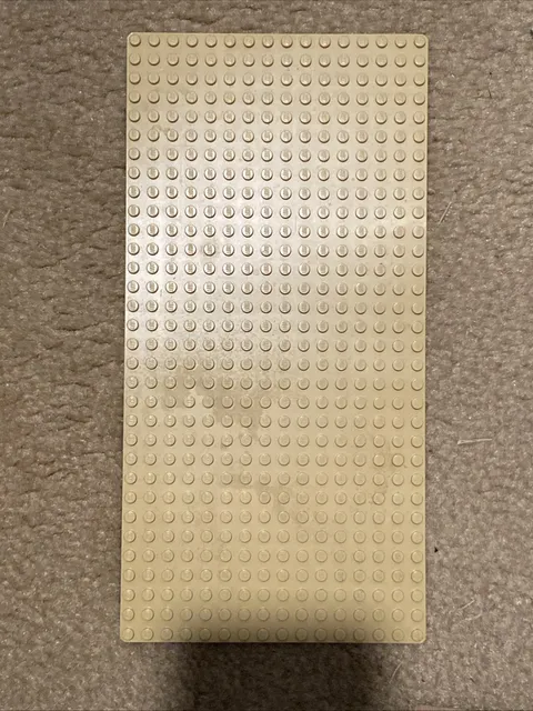 LEGO Tan 16x32 Baseplate EUC Sand Dirt Adventurers Desert Western SpongeBob