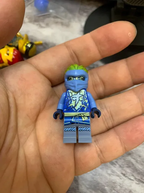 Genuine Lego njo748 Minifig Figurine: Ninjago Jay Core Spinjitzu Fast Shipping