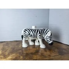 LEGO Duplo Zebra Animal Figure Black Stripes Safari Zoo 629J2