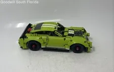 Lego Technic Green Plastic Ford Mustang Shelby GT500 Racing Built Toy Car