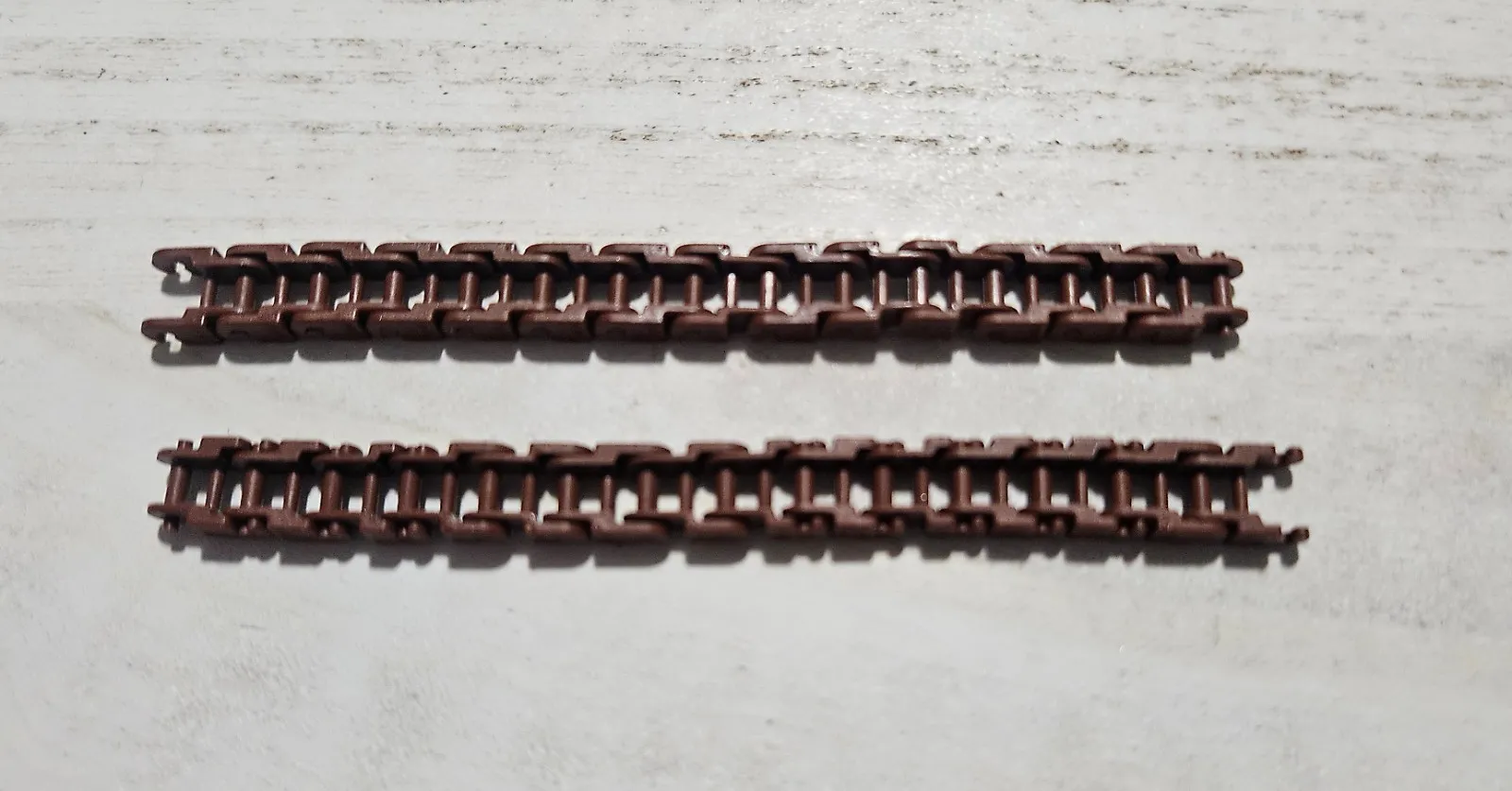 LEGO 28 Pc Lot Reddish Brown Technic Link Chain Link Tread Track~Star Wars