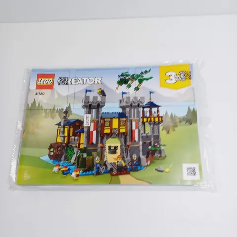 Lego Castle 31120 Instructions - Black Falcons: Medieval Castle - New And Sealed