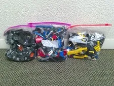 Big Bulk Lot of Lego TECHNIC Pieces + Wheels & Tires - 4.5 LBS