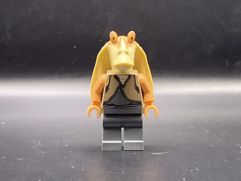LEGO MINIFIGURE STAR WARS JAR JAR BINKS - DARK TAN TORSO SW0301