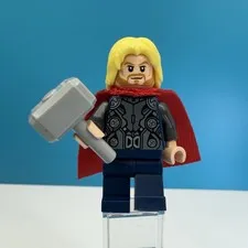 LEGO Marvel Thor Minifigure from 2015 Avengers Ulton set 76038 76030 Sh0170