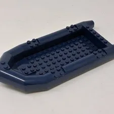 LEGO City Boat  Raft Large Navy Blue Plastic 62812 