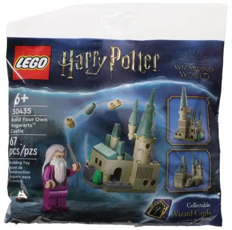 BUILD YOUR OWN HOGWARTS CASTLE Professor Dumbledore LEGO 30435 New
