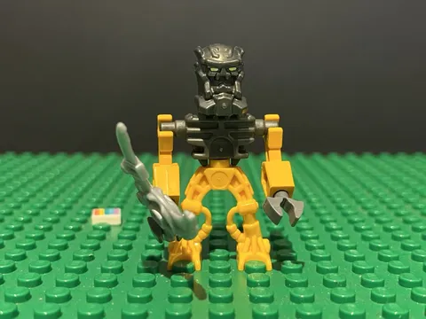 LEGO Bionicle Mini - Toa Inika Hewkii Minifigure bio007 W/ Weapon 8893 8894
