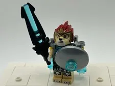 LEGO Laval lion minifigure with jet pack Legends of Chima 70132 loc062