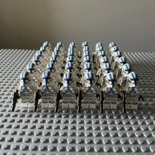 LEGO Star Wars Clone Trooper Minifigure Lot 36 501st (No Helmet Holes)
