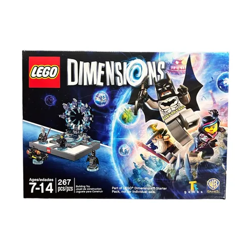 2015 Lego Dimensions 6107300 Starter Pack BATMAN 267 Pieces Wii U PS3 PS4 NEW
