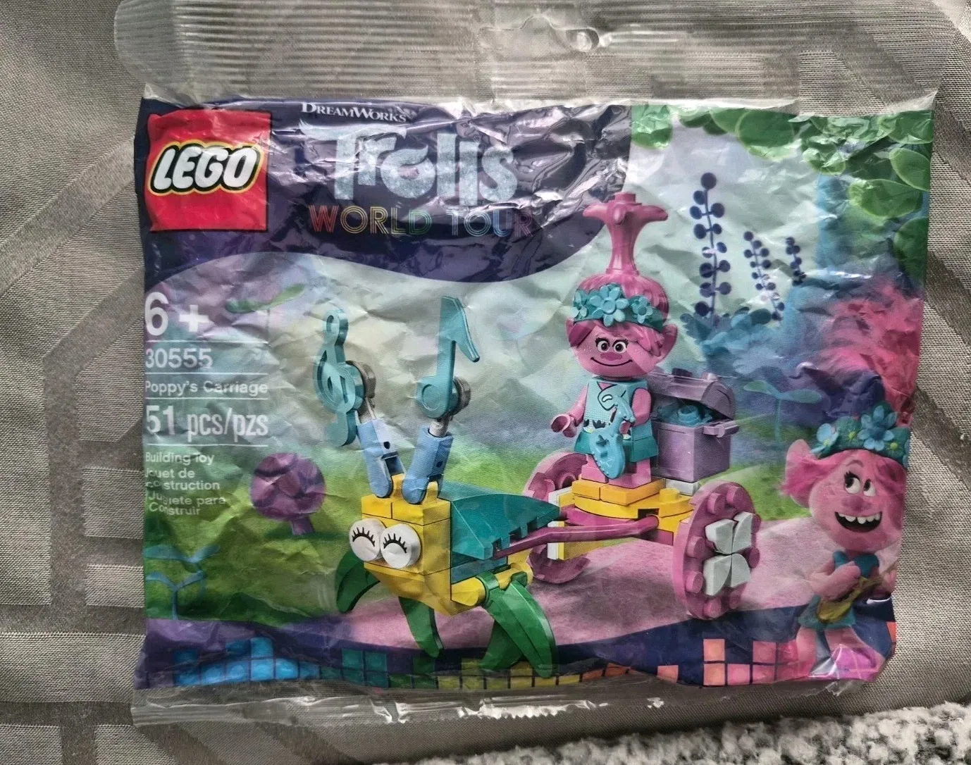 LEGO 30555 Trolls World Tour Poppy's Carriage (NEW/Sealed Polybag)