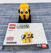 LEGO BRICKHEADZ: Disney Pluto (Only) 40378 Retired Great Condition