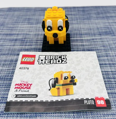 LEGO BRICKHEADZ: Disney Pluto (Only) 40378 Retired Great Condition