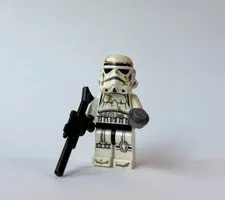 Lego Sandtrooper Minifigure Star Wars 9490 Tatooine sw0383 lot rare no pauldron