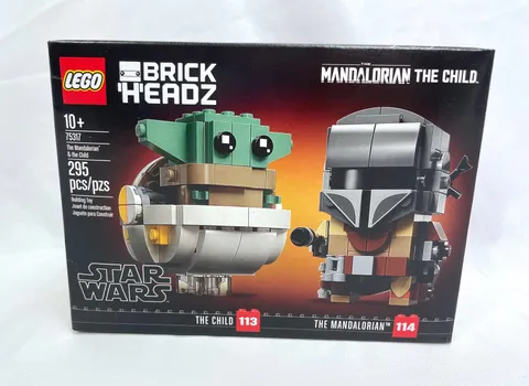 New Lego Star Wars The Mandalorian Child Brick Headz 75317 Set 295 Pieces