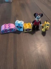 minnie mouse duplo lego blocks lot