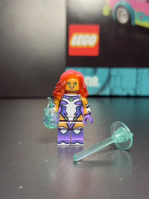 New DC Superhero’s Teen Titans Starfire Custom Lego Minifigure