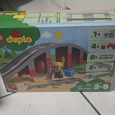 LEGO DUPLO Train Bridge and Tracks 10872 Train Tracks 26 pcs Ages 2-5