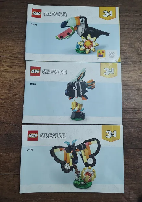 LEGO Creator 31173 Tropical Toucan Instruction Manual Only