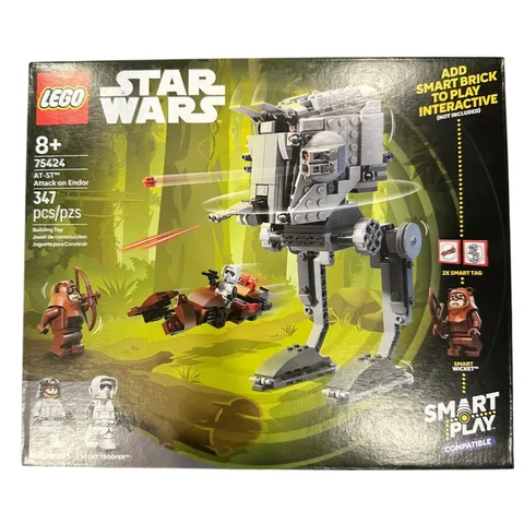 LEGO Kids Multicolor Star Wars AT-ST Attack on Endor 75424 Building Set New!