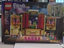 LEGO FRIENDS 41714 Andreas Theater School Freya Ollie Prof. Adrian minidolls NEW
