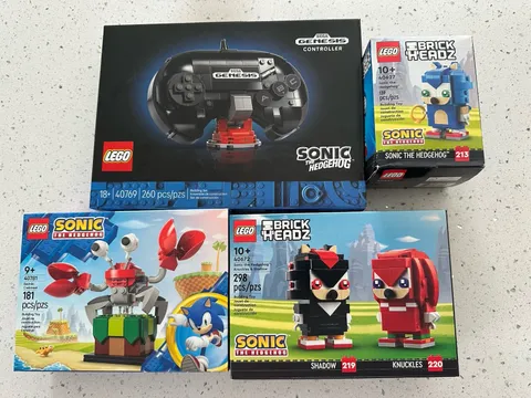 Lego Sonic The Hedgehog Lot 40672 40627 40781 40769 NEW SEALED