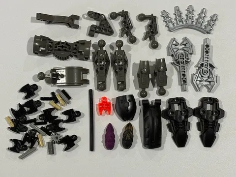 Lego Bionicle Rahkshi Vorahk (8591) Complete w/Shadow & Bonus Specialty Kraata