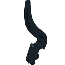LEGO® 18395 - Wave Rounded Curved Single with Bar End and Triangular Base Flame