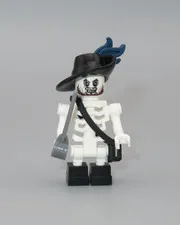 LEGO Pirates of the Caribbean Skeleton Hector Barbossa plume minifigure 4181