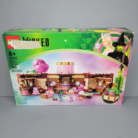 LEGO Wicked (75683)  Glinda & Elphaba's Dormitory Building Toys-Sealed-New Other