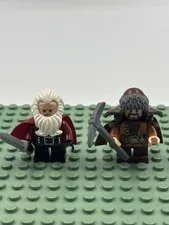 LEGO Minifigure Hobbit Dwarves! Balin & Bofur! + Accessories 👀 Quick Shipping