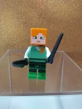 LEGO Minecraft Alex minifigure