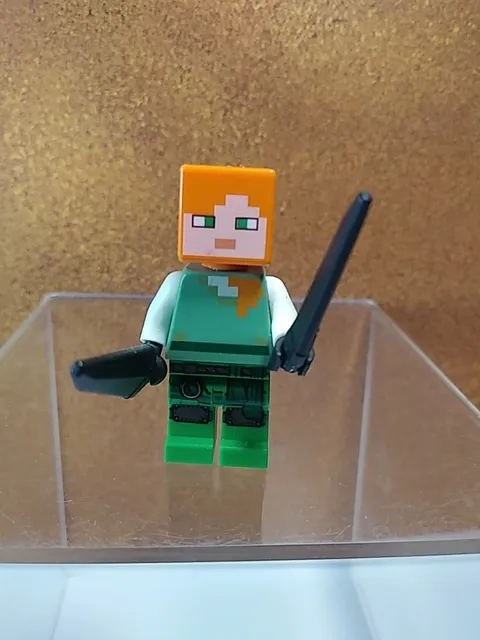 LEGO Minecraft Alex minifigure