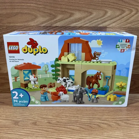 LEGO Duplo 10416 Caring for Animals at the Farm IMPERFECT BOX - FAST SHIPPING