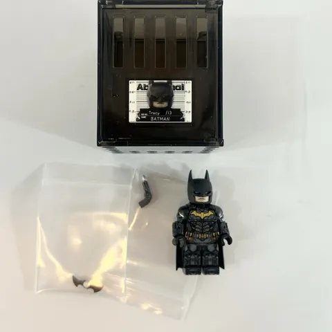 LEGO DC Comics Abnormal Custom Arkham Knight Batman Gold Variant Minifigure RARE