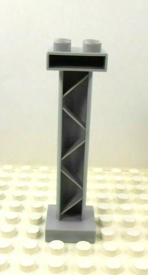 Lego Duplo Item 2x2 5" Column Post slate gray