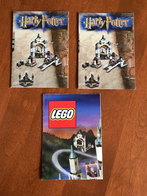 LEGO HARRY POTTER POSTER / CATALOG / BROCHURE / INSERT LOT