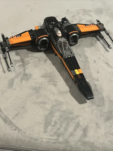 LEGO Star Wars: Poe's X-Wing Fighter Set (75102) Incomplete Sold As Is