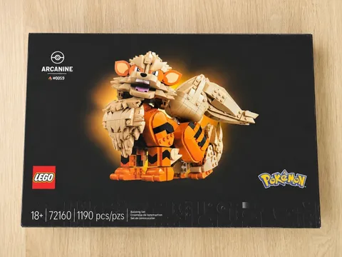 LEGO Pokémon Arcanine 72160 Building Set - 1190 Pieces NIB Sealed