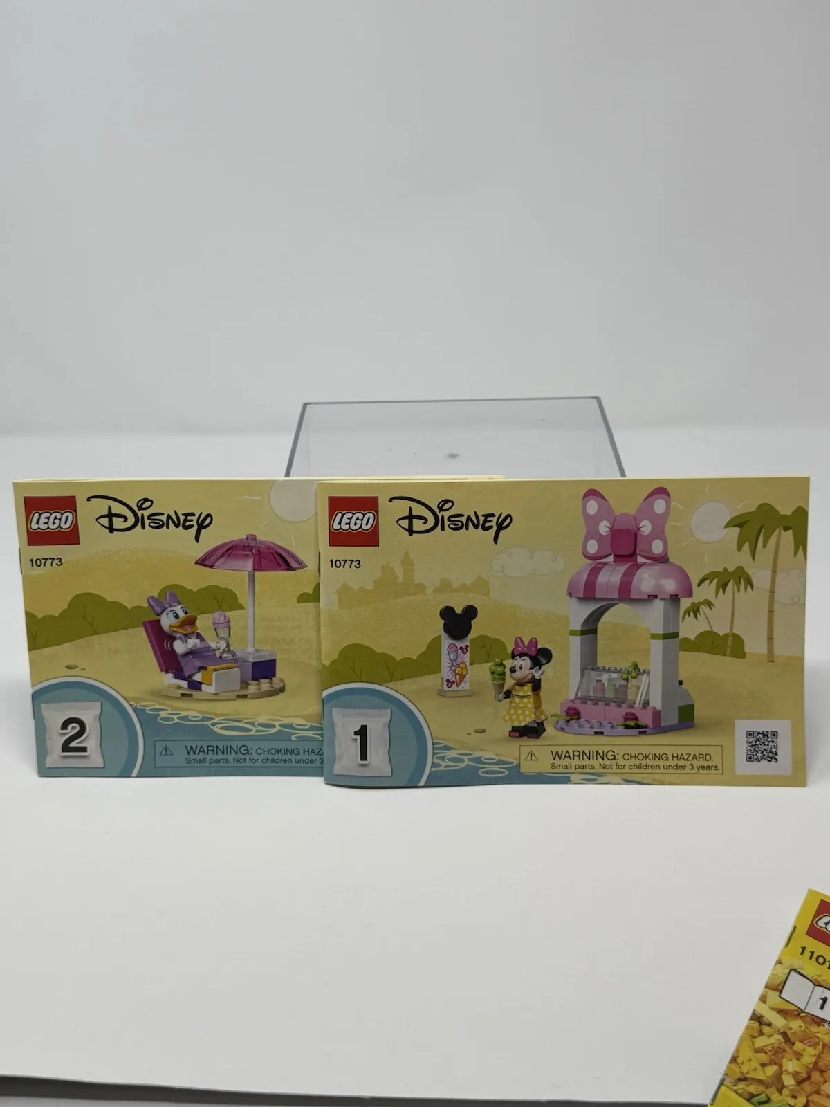 Lego 10773 Minnie Mouse’s Ice Cream Sho Instruction Manual Book Only - No Bricks